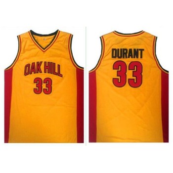Warriors #33 Kevin Durant Gold Oak Hill Academy High School Stitched NBA Jersey Warriors #33 Kevin Durant Gold Oak Hill Academy High School Stitched NBA Jersey