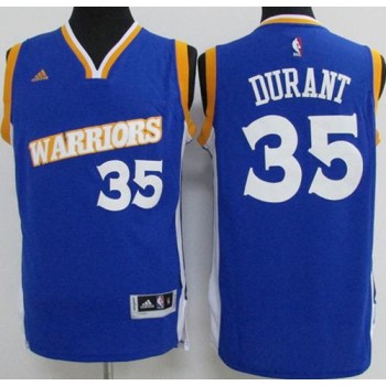 Warriors #35 Kevin Durant Blue New Stitched Youth NBA Jersey Warriors #35 Kevin Durant Blue New Stitched Youth NBA Jersey
