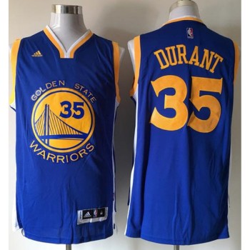 Warriors #35 Kevin Durant Blue Road Stitched NBA Jersey Warriors #35 Kevin Durant Blue Road Stitched NBA Jersey