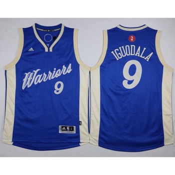 Warriors #9 Andre Iguodala Blue 2015-2016 Christmas Day Stitched NBA Jersey Warriors #9 Andre Iguodala Blue 2015-2016 Christmas Day Stitched NBA Jersey