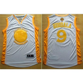 Warriors #9 Andre Iguodala White(Gold No.) Stitched NBA Jersey Warriors #9 Andre Iguodala White(Gold No.) Stitched NBA Jersey