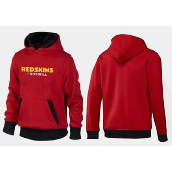 Washington Redskins English Version Pullover Hoodie Red & Black Washington Redskins English Version Pullover Hoodie Red & Black
