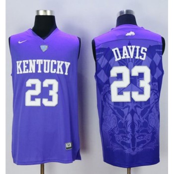 Wildcats #23 Anthony Davis Blue Basketball Stitched NCAA Jersey Wildcats #23 Anthony Davis Blue Basketball Stitched NCAA Jersey