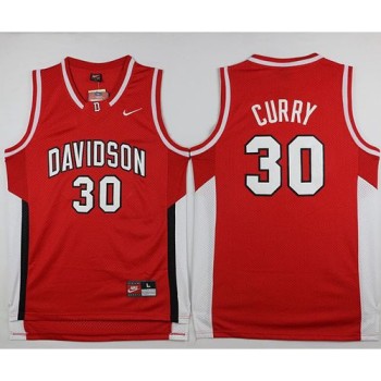 Wildcats #30 Stephen Curry Red Basketball Stitched Jersey Wildcats #30 Stephen Curry Red Basketball Stitched Jersey