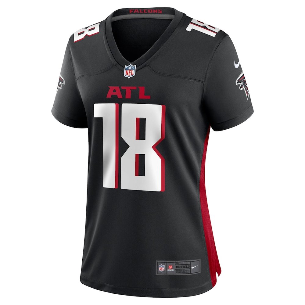Women's Atlanta Falcons Kirk Cousins Black Game Player Jersey Women's Atlanta Falcons Kirk Cousins Black Game Player Jersey