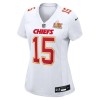 Women's Kansas City Chiefs Patrick Mahomes Nike Tundra White Super Bowl LIX Fashion Game Jersey