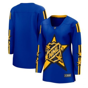 Women's All-Star Game 2024 Blue Breakaway Stitched Hockey Jersey Women's All-Star Game 2024 Blue Breakaway Stitched Hockey Jersey
