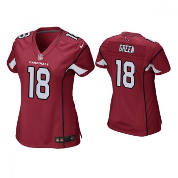 Women's Arizona Cardinals #18 A.J. Green Red Stitched Jersey(Run Small) Women's Arizona Cardinals #18 A.J. Green Red Stitched Jersey(Run Small)
