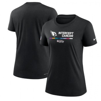 Women's Arizona Cardinals 2022 Black Crucial Catch Performance T-Shirt(Run Small) Women's Arizona Cardinals 2022 Black Crucial Catch Performance T-Shirt(Run Small)