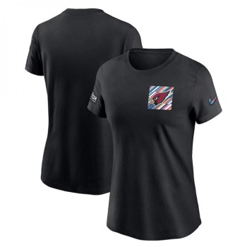Women's Arizona Cardinals Black 2023 Crucial Catch Sideline Tri-Blend T-Shirt(Run Small) Women's Arizona Cardinals Black 2023 Crucial Catch Sideline Tri-Blend T-Shirt(Run Small)