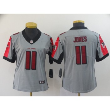 Women's Atlanta Falcons #11 Julio Jones 2019 Inverted Legend Stitched NFL Jersey Women's Atlanta Falcons #11 Julio Jones 2019 Inverted Legend Stitched NFL Jersey