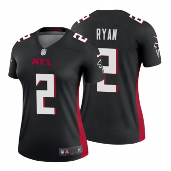 Women's Atlanta Falcons #2 Matt Ryan New Black Stitched Jersey(Run Small) Women's Atlanta Falcons #2 Matt Ryan New Black Stitched Jersey(Run Small)