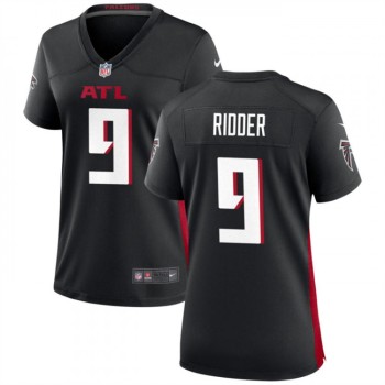 Women's Atlanta Falcons #9 Desmond Ridder Black Stitched Jersey(Run Small) Women's Atlanta Falcons #9 Desmond Ridder Black Stitched Jersey(Run Small)