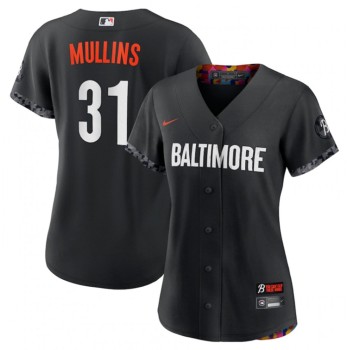 Women's Baltimore Orioles #31 Cedric Mullins Black 2023 City Connect Stitched Baseball Jersey(Run Small) Women's Baltimore Orioles #31 Cedric Mullins Black 2023 City Connect Stitched Baseball Jersey(Run Small)