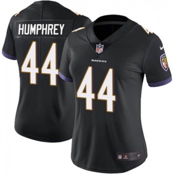 Women's Baltimore Ravens #44 Marlon Humphrey Black Vapor Untouchable Limited NFL Jersey(Run Small) Women's Baltimore Ravens #44 Marlon Humphrey Black Vapor Untouchable Limited NFL Jersey(Run Small)