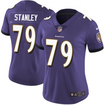 Women's Baltimore Ravens #79 Ronnie Stanley Purple Vapor Untouchable Limited NFL Jersey( Run Small) Women's Baltimore Ravens #79 Ronnie Stanley Purple Vapor Untouchable Limited NFL Jersey( Run Small)