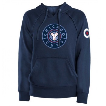 Women's Chicago Cubs Navy City Connect Hoodie Women's Chicago Cubs Navy City Connect Hoodie