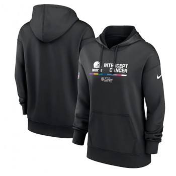 Women's Cleveland Browns 2022 Black NFL Crucial Catch Therma Performance Pullover Hoodie(Run Small) Women's Cleveland Browns 2022 Black NFL Crucial Catch Therma Performance Pullover Hoodie(Run Small)