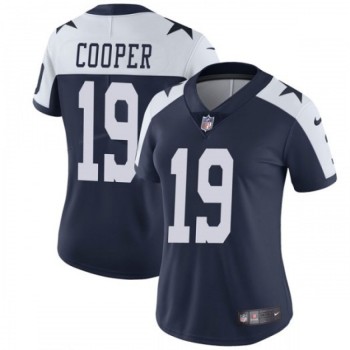 Women's Dallas Cowboys #19 Amari Cooper Navy Vapor Untouchable Limited Stitched NFL Jersey Women's Dallas Cowboys #19 Amari Cooper Navy Vapor Untouchable Limited Stitched NFL Jersey