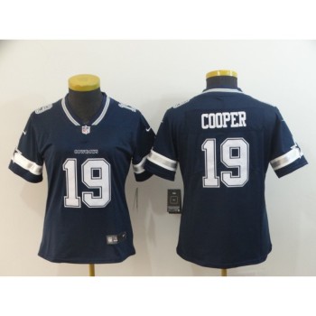 Women's Dallas Cowboys #19 Amari Cooper Navy Vapor Untouchable Limited Stitched NFL Jersey Women's Dallas Cowboys #19 Amari Cooper Navy Vapor Untouchable Limited Stitched NFL Jersey