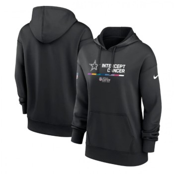 Women's Dallas Cowboys 2022 Black NFL Crucial Catch Therma Performance Pullover Hoodie(Run Small) Women's Dallas Cowboys 2022 Black NFL Crucial Catch Therma Performance Pullover Hoodie(Run Small)