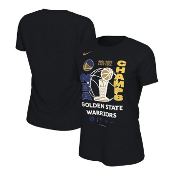 Women's Golden State Warriors 2022 Black Finals Champions Locker Room T-Shirt Women's Golden State Warriors 2022 Black Finals Champions Locker Room T-Shirt