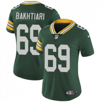 Women's Green Bay Packers #69 David Bakhtiari Green Vapor Untouchable Limited Stitched NFL Jersey(Run Small) Women's Green Bay Packers #69 David Bakhtiari Green Vapor Untouchable Limited Stitched NFL Jersey(Run Small)
