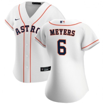 Women's Houston Astros Jake Meyers White Stitched Baseball Jersey(Run Small) Women's Houston Astros Jake Meyers White Stitched Baseball Jersey(Run Small)