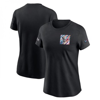 Women's Houston Texans Black 2023 Crucial Catch Sideline Tri-Blend T-Shirt(Run Small) Women's Houston Texans Black 2023 Crucial Catch Sideline Tri-Blend T-Shirt(Run Small)