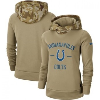 Women's Indianapolis Colts Khaki 2019 Salute to Service Therma Pullover Hoodie(Run Small) Women's Indianapolis Colts Khaki 2019 Salute to Service Therma Pullover Hoodie(Run Small)