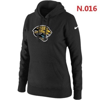 Women's Jacksonville Jaguars Logo Pullover Hoodie Black Women's Jacksonville Jaguars Logo Pullover Hoodie Black