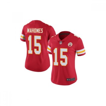 Women's Kansas City Chiefs #15 Patrick Mahomes Red Vapor Untouchable Limited Stitched NFL Jersey Women's Kansas City Chiefs #15 Patrick Mahomes Red Vapor Untouchable Limited Stitched NFL Jersey