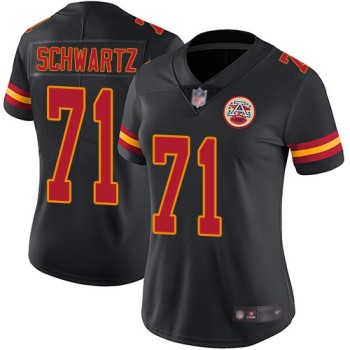 Women's Kansas City Chiefs #71 Mitchell Schwart Black Vapor Untouchable Stitched NFL Jersey(Run Small) Women's Kansas City Chiefs #71 Mitchell Schwart Black Vapor Untouchable Stitched NFL Jersey(Run Small)