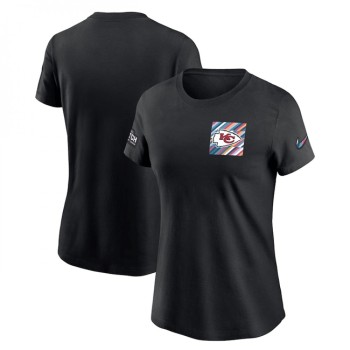 Women's Kansas City Chiefs Black 2023 Crucial Catch Sideline Tri-Blend T-Shirt(Run Small) Women's Kansas City Chiefs Black 2023 Crucial Catch Sideline Tri-Blend T-Shirt(Run Small)