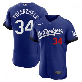 Women's Los Angeles Dodgers #34 Toro Valenzuela 2021 Royal City Connect Flex Base Stitched Baseball Jersey(Run Small) Women's Los Angeles Dodgers #34 Toro Valenzuela 2021 Royal City Connect Flex Base Stitched Baseball Jersey(Run Small)