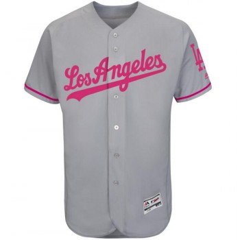 Women's Los Angeles Dodgers Blank Grey Stitched Baseball Jersey(Run Small) Women's Los Angeles Dodgers Blank Grey Stitched Baseball Jersey(Run Small)