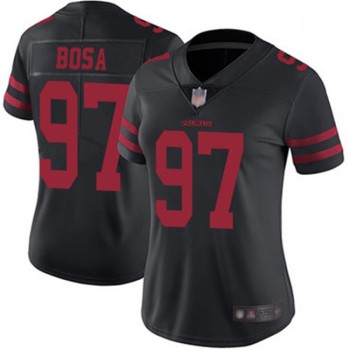 Women's NFL San Francisco 49ers #97 Nick Bosa Black Vapor Untouchable Limited Stitched Jersey Women's NFL San Francisco 49ers #97 Nick Bosa Black Vapor Untouchable Limited Stitched Jersey