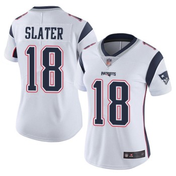 Women's New England Patriots #18 Matthew Slater White Vapor Untouchable Limited Stitched NFL Jersey(Run Small) Women's New England Patriots #18 Matthew Slater White Vapor Untouchable Limited Stitched NFL Jersey(Run Small)