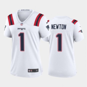 Women's New England Patriots #1 Cam Newton White Vapor Limited Stitched Jersey(Run Small) Women's New England Patriots #1 Cam Newton White Vapor Limited Stitched Jersey(Run Small)