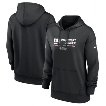 Women's New York Giants 2022 Black NFL Crucial Catch Therma Performance Pullover Hoodie(Run Small) Women's New York Giants 2022 Black NFL Crucial Catch Therma Performance Pullover Hoodie(Run Small)