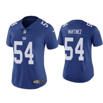 Women's New York Giants #54 Blake Martinez Royal Limited Stitched NFL Jersey(Run Small) Women's New York Giants #54 Blake Martinez Royal Limited Stitched NFL Jersey(Run Small)