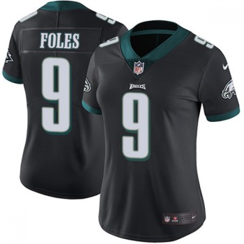 Women's Philadelphia Eagles #9 Nick Foles Black Vapor Untouchable Limited Stitched Football Jersey(Run Small) Women's Philadelphia Eagles #9 Nick Foles Black Vapor Untouchable Limited Stitched Football Jersey(Run Small)