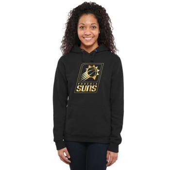 Women's Phoenix Suns Gold Collection Pullover Hoodie Black Women's Phoenix Suns Gold Collection Pullover Hoodie Black