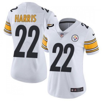 Women's Pittsburgh Steelers #22 Najee Harris White Vapor Untouchable Limited Stitched NFL Jersey(Run Small) Women's Pittsburgh Steelers #22 Najee Harris White Vapor Untouchable Limited Stitched NFL Jersey(Run Small)
