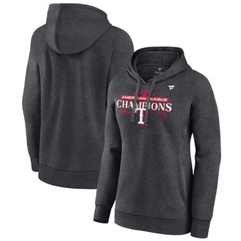 Women's Texas Rangers 2023 Heather Charcoal Champions Locker Room Pullover Hoodie(Run Small) Women's Texas Rangers 2023 Heather Charcoal Champions Locker Room Pullover Hoodie(Run Small)