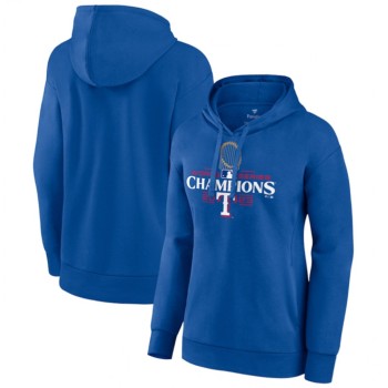 Women's Texas Rangers Royal 2023 World Series Champions Pullover Hoodie(Run Small) Women's Texas Rangers Royal 2023 World Series Champions Pullover Hoodie(Run Small)