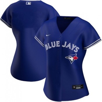 Women's Toronto Blue Jays Blank Blue Stitched Baseball Jersey(Run Small) Women's Toronto Blue Jays Blank Blue Stitched Baseball Jersey(Run Small)