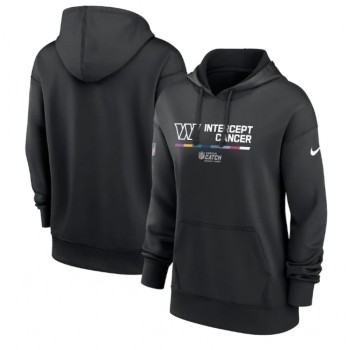 Women's Washington Commanders 2022 Black NFL Crucial Catch Therma Performance Pullover Hoodie(Run Small) Women's Washington Commanders 2022 Black NFL Crucial Catch Therma Performance Pullover Hoodie(Run Small)