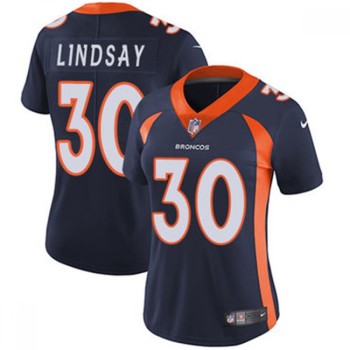 Women's Denver Broncos #30 Phillip Lindsay Navy Vapor Untouchable Limited NFL Stitched NFL Jersey(Run Small) Women's Denver Broncos #30 Phillip Lindsay Navy Vapor Untouchable Limited NFL Stitched NFL Jersey(Run Small)