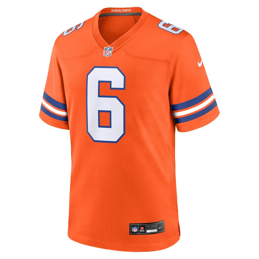 Men's Denver Broncos P.J. Locke III Orange Mile High Collection 1977 Throwback Player Game Jersey Men's Denver Broncos P.J. Locke III Orange Mile High Collection 1977 Throwback Player Game Jersey
